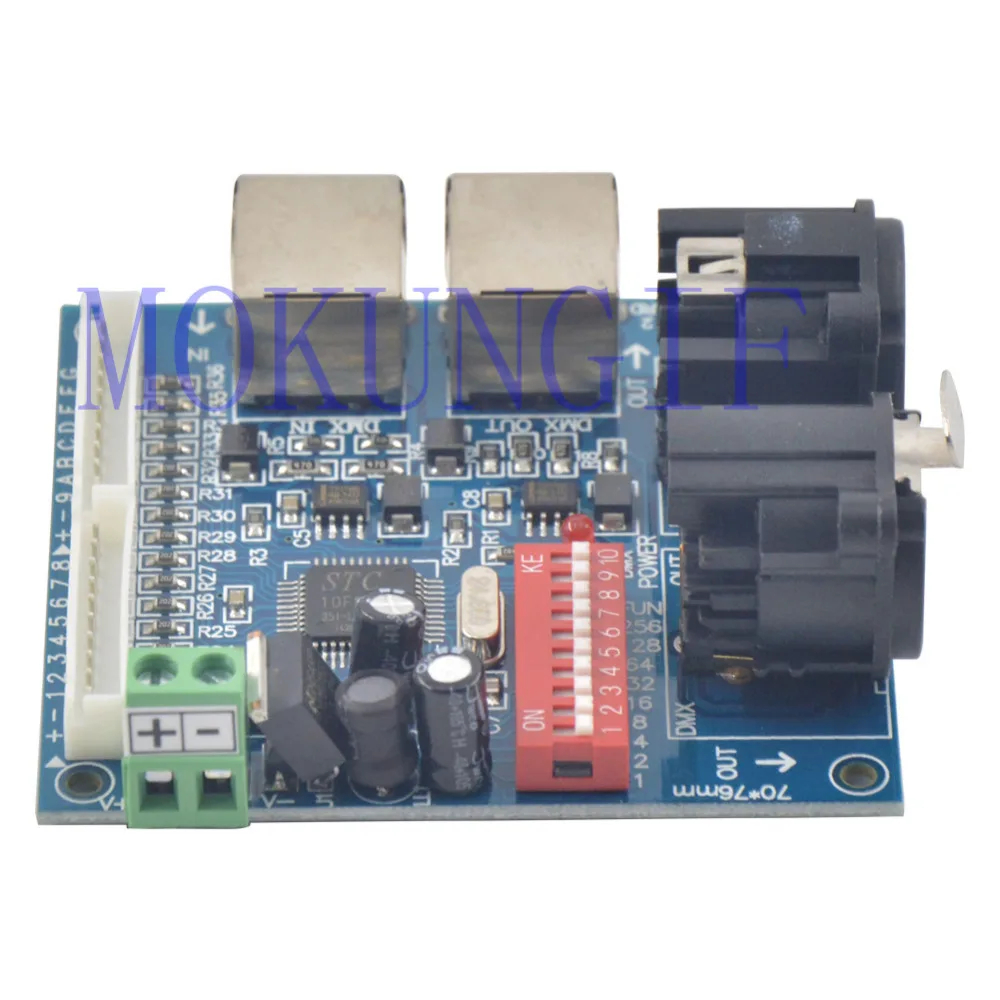 1 компл. 16CH релейный переключатель dmx 512 контроллер выход высокого напряжения LED