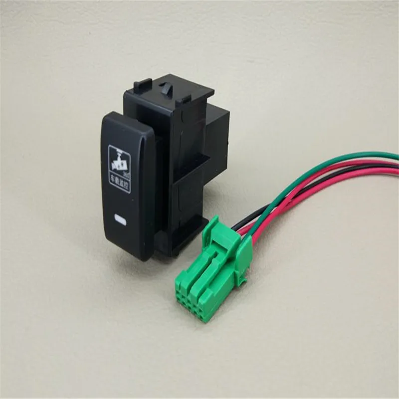 

JINGHANG For Nissan Tiida sedan Recorder switch with cables & Tailgate switch black buttons switchs Auto accessories