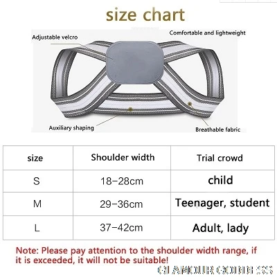 Профессиональный детский регулируемый пояс для поддержки спины и груди, Корректор осанки, плечевой бандаж, лента для коррекции осанки, ортопедические стельки, забота о здоровье - Цвет: correction belt