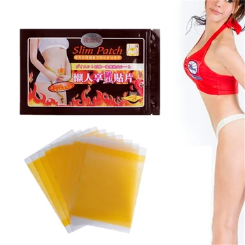 

10pcs/lot Slimming Patch Weight Reduce Fat Burning Lose Weight Slimming Patch Navel Sticker Belly Slim Body Cream Dropship