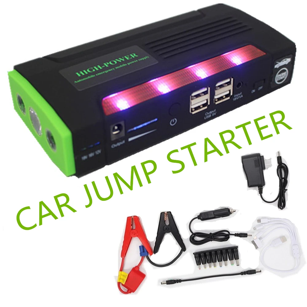Car power bank High capacity car battery charger vehicle jump starter