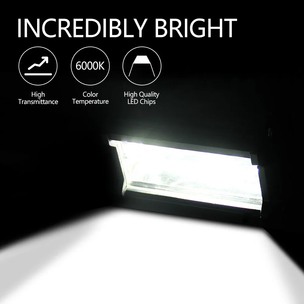 2 шт./пара 4 дюймовый светодиодный вождения Подсветка 200W 6000K прожектор для подсветки заливающего комбинированная подсветка внедорожные лампы автомобиль грузовик освещение автомобилей