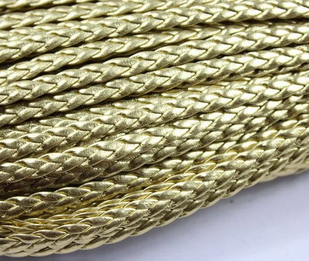 5mm metallic gold