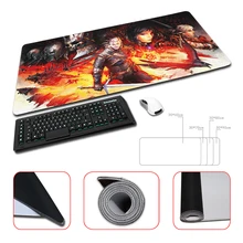 The Witcher 3 Wild Hunt Gaming Mouse Pads Anti-slip Optical Gamer Speed Mice Play Mats