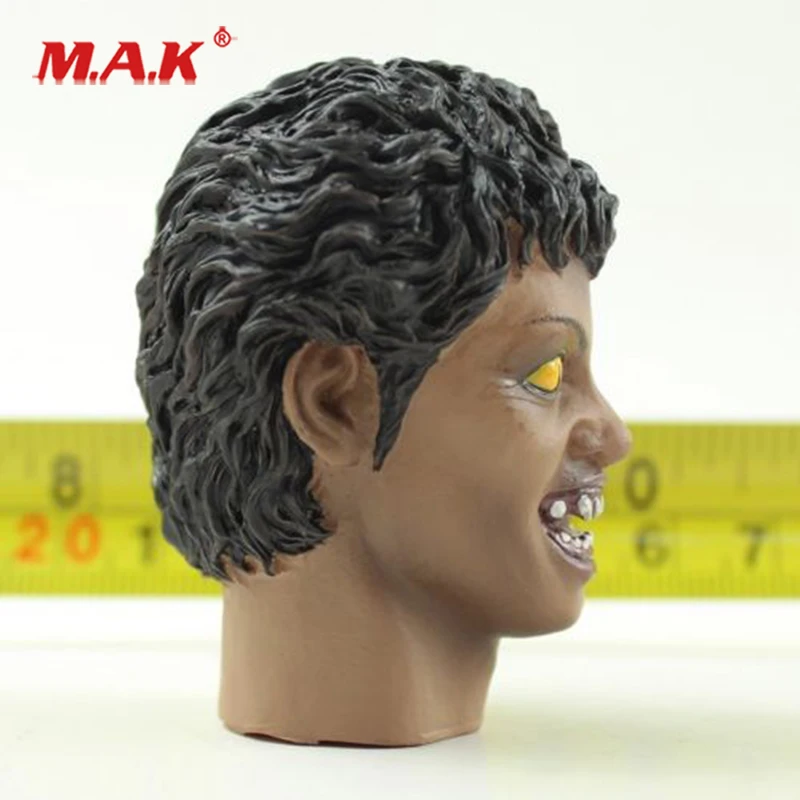

High Quality 1:6 Scale Man Head Sculpt T56-46 Walking Dead Zombie Head Model Toy fit 12" Action Figure as Gift