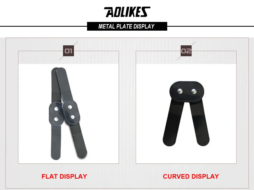 AOLIKES 1 шт. профессиональные спортивные безопасные наколенники с отверстиями спортивные с металлической пластиной черные