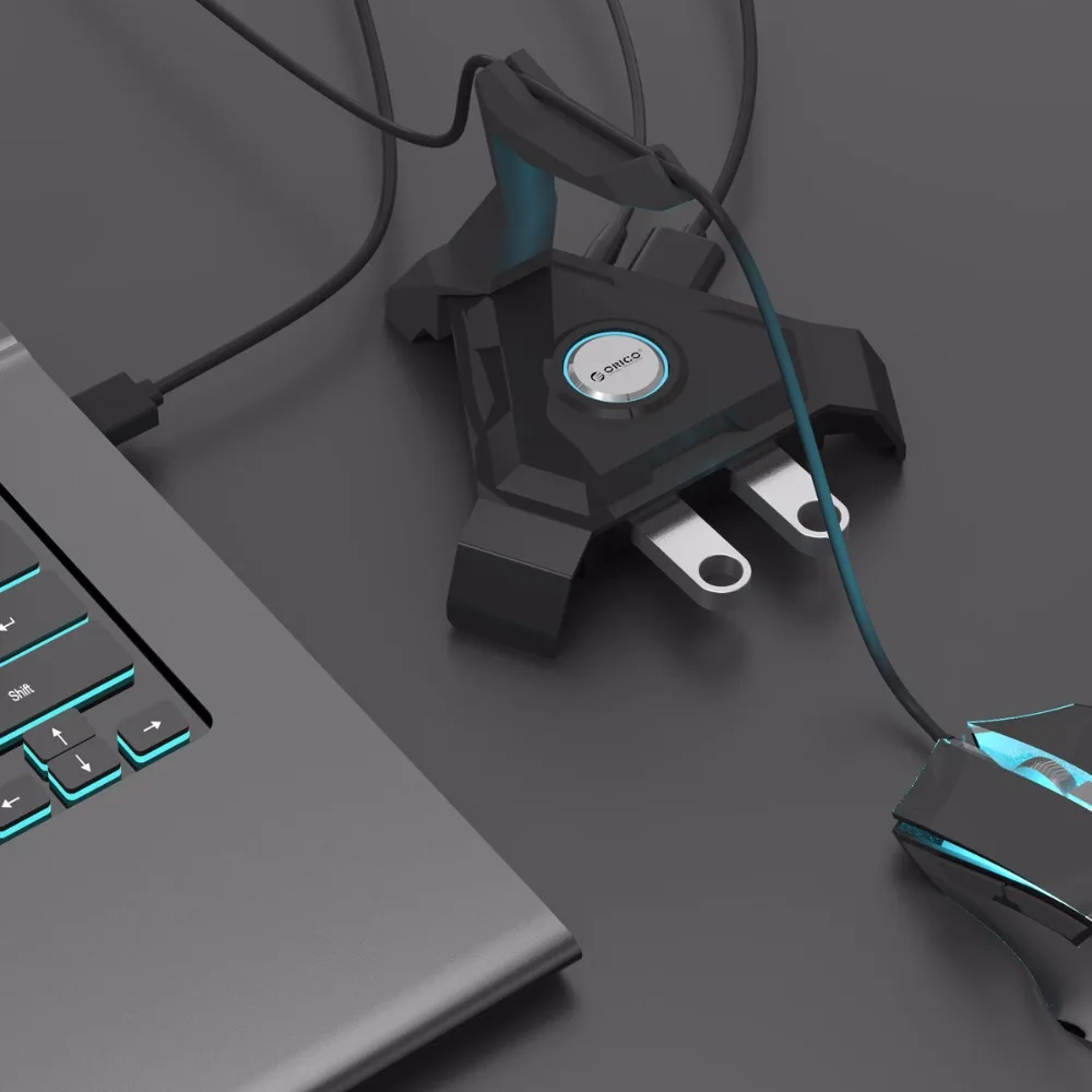 Usb концентратор ORICO LH4 U3 с 4 портами 5 Гбит/с кабель для передачи данных 1 м