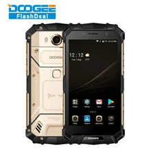 DOOGEE S60 IP68 Waterproof Dustproof Telephone 6GB+64GB 5.2″ Helio P25 Octa Core 4G Android7.0 5580mAh 21.0MP World Model Rugged