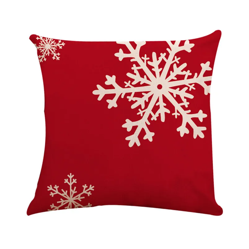 Fashion Christmas Pillow Case Square Pillow Cover Cushion Case Toss Pillowcase Hidden Zipper Closure For home decor #4o31 (6)