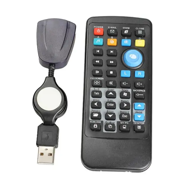 Universal PC Computer Remote Control USB Media Center fly Mouse USB