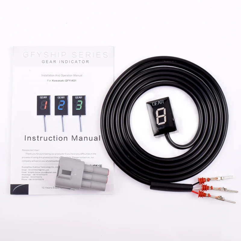 Moto 1-6 Livello Digital Meter Per Suzuki Gsxr1000 Gsxr 1000 Gsx-R Gsx Moto Gear Indicatore Moto Anello Fisso Accessori