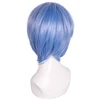 L-email wig EVA Ayanami Rei Cosplay Wigs Short Blue Cosplay Wig Heat Resistant Synthetic Hair ► Photo 3/4