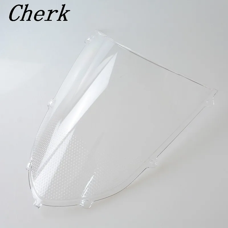 

New Motorcycle Clear Windshield Windscreen D/ Bubble For KAWASAKI Ninja ZX10R ZX-10R 2004 2005