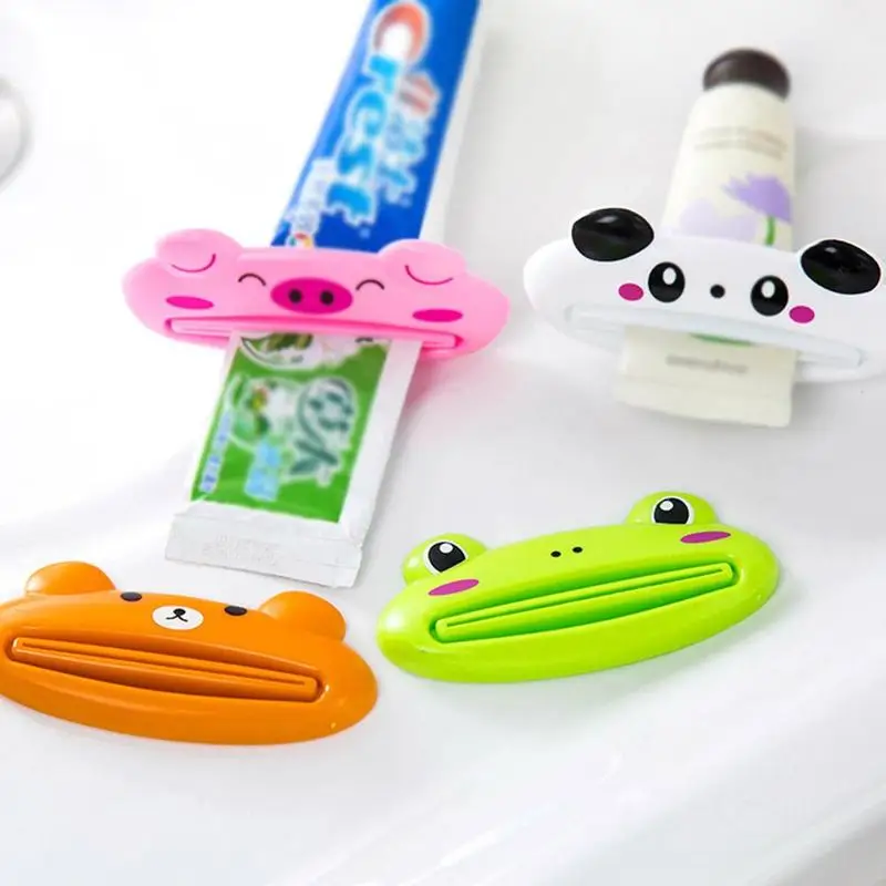 

Cute Animal Multifunction Squeezer / Toothpaste Squeezer Home Commodity Bathroom Tube Cartoon Toothpaste Dispenser pasta dental