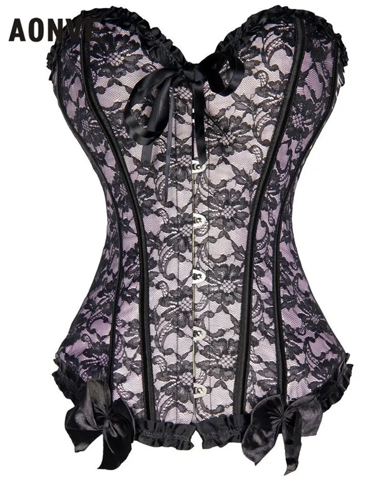 Corsage Sexy Corselet Corsets and Bustiers Plus Size Slimming Wedding Overbust Women Corset