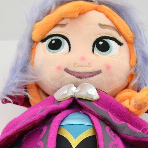 Disney Cartoon Movies Frozen 40cm Anna Plush Doll Princess Doll Snow Queen Plush Toys for Girls Christams Birthday Party Gift Disney Cartoon Movies Frozen 40cm Anna Plush Doll Princess Doll Snow Queen Plush Toys for Girls Christams Birthday Party Gift