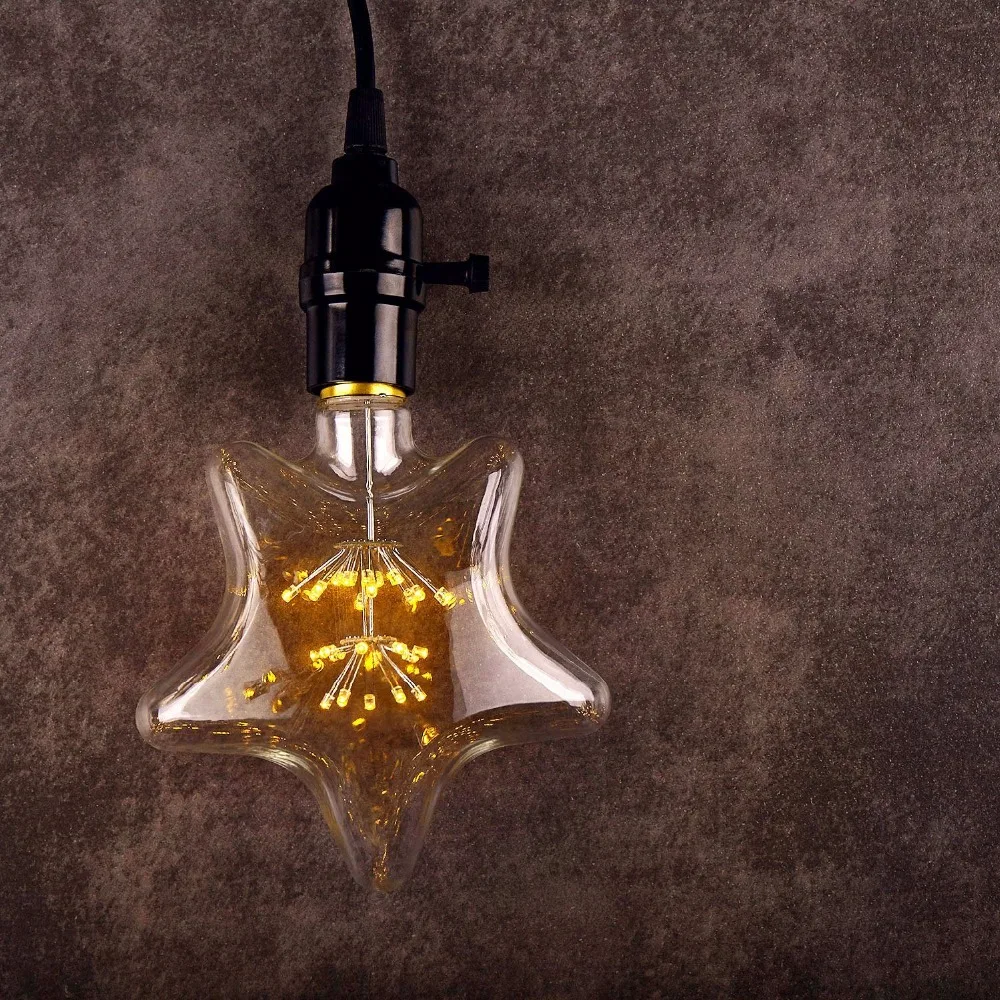 Star e26 retro antique classical bulb Sky lamp LED Light Bulb,Fireworks Starry,Ultra warm 2200K,Decorative for Pendant Bed Room Star e26 retro antique classical bulb Sky lamp LED Light Bulb,Fireworks Starry,Ultra warm 2200K,Decorative for Pendant Bed Room
