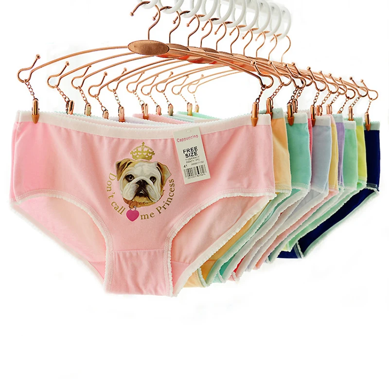 Aliexpress.com : Buy 5Pcs/lot Underwear Women Panties Girl Cotton Brief ...