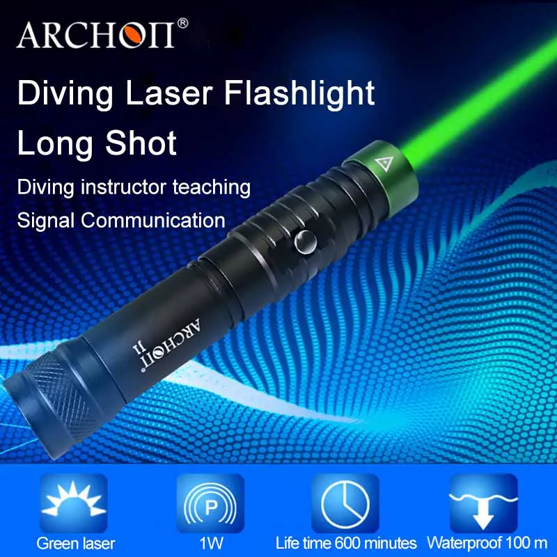 ARCHON J1 Diving laser flashlight (2)