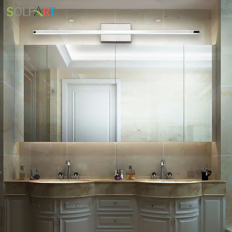 SOLFART бра, настенный светильник для ванной комнаты, современный светильник для спальни, зеркало для ванной комнаты, настенный светильник, настенная лампа 6180