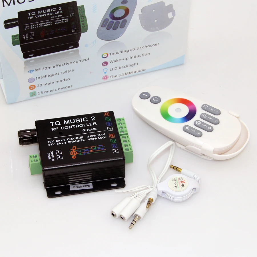RGB управление светодиодсветодиодный лентой 12 в пост. Тока 24 В|rgb led controller|led