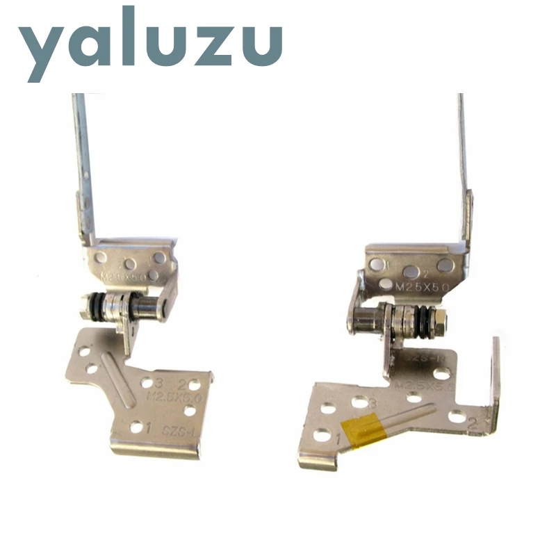 YALUZU петли ноутбука для TOSHIBA Satellite C660 C665 P755 P750 светодиодный 15," P/N: AM0H0000100 AM0H0000200 светодиодный экран петли