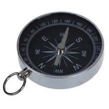 Мини переносной, из алюминия кемпинг компас Пеший Туризм Турист навигации#8