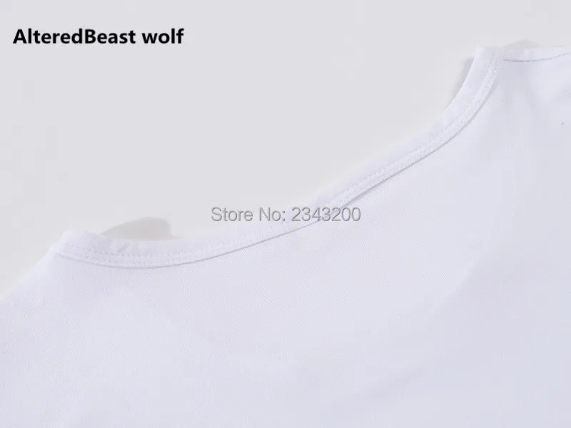 Мужская футболка с коротким рукавом AlteredBeast wolf черная принтом в виде кошек