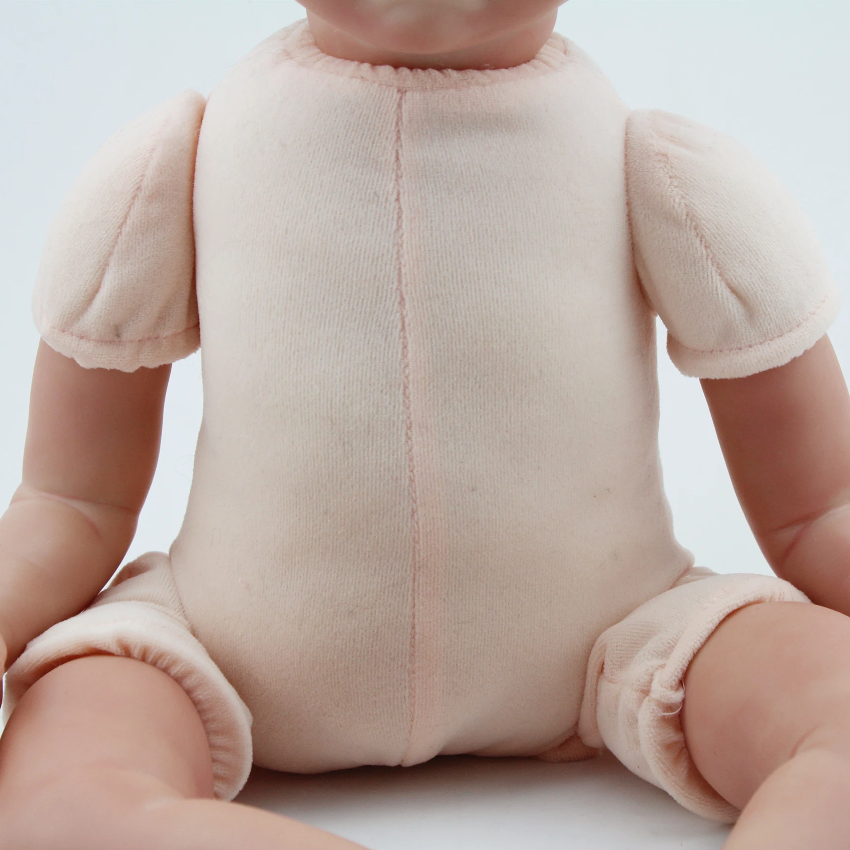 NPKDOLL, ручная работа, набор кукол Реборн, полиэстер, ткань, тело, 16-18 дюймов, reborn bebe, куклы, наборы, тело, 3/4 руки и ноги