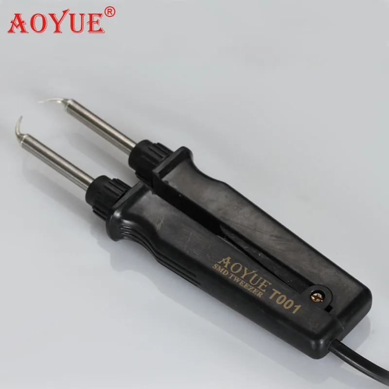 AOYUE 950 electric tweezers IC soldering station Hot Tweezer for BGA