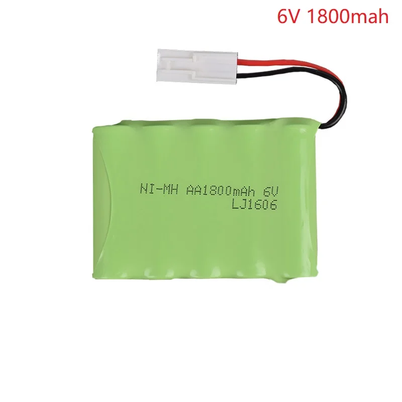 

6v 1800mah NI-MH M Battery for RC toys Cars Boats ship robot Upgrade high-capacity 6v 5*AA rechargeable batteries Free shipping