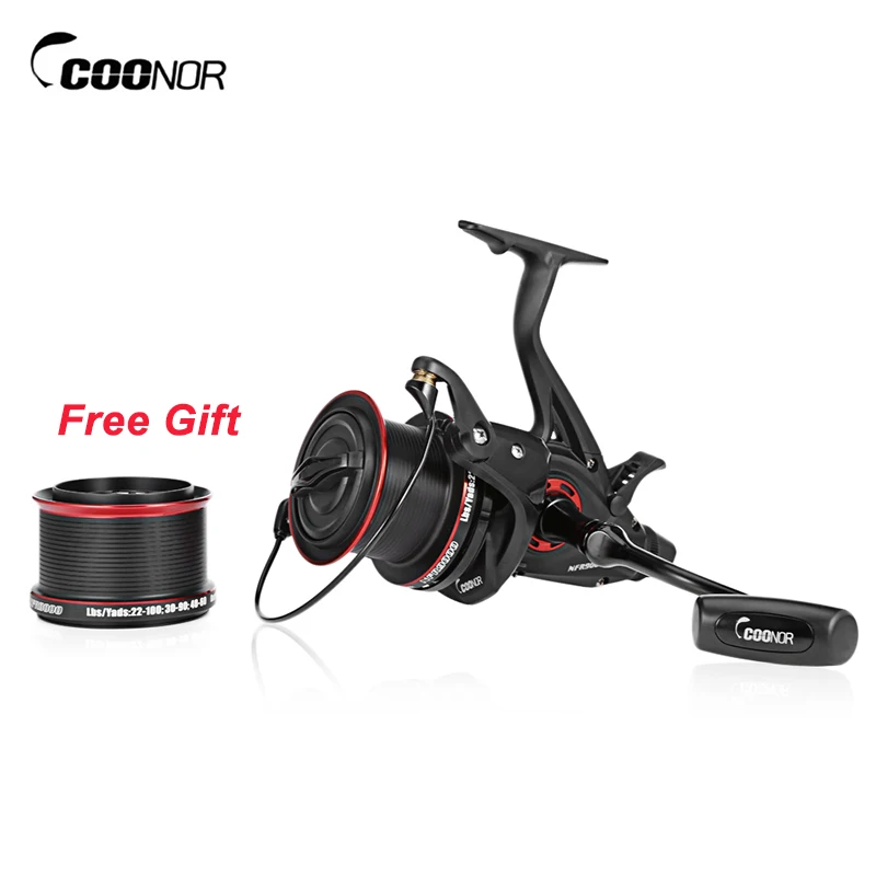 

COONOR 12 + 2 Ball Fishing Reels Bearings Metal Fishing Wheels Spool Spinning Fishing Reel 4.6:1 Wheel Pesca