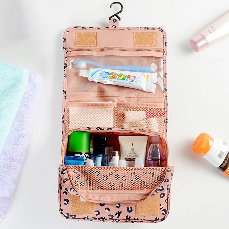 Travel Pouch Waterproof Portable Toiletry Bag Women Cosmetic Organizer