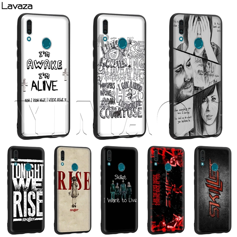 Чехол Lavaza Skillet rock для Huawei Mate Y7 Y9 P8 P9 P10 P20 P30 Lite Pro P Smart Mini 2017 2019 |