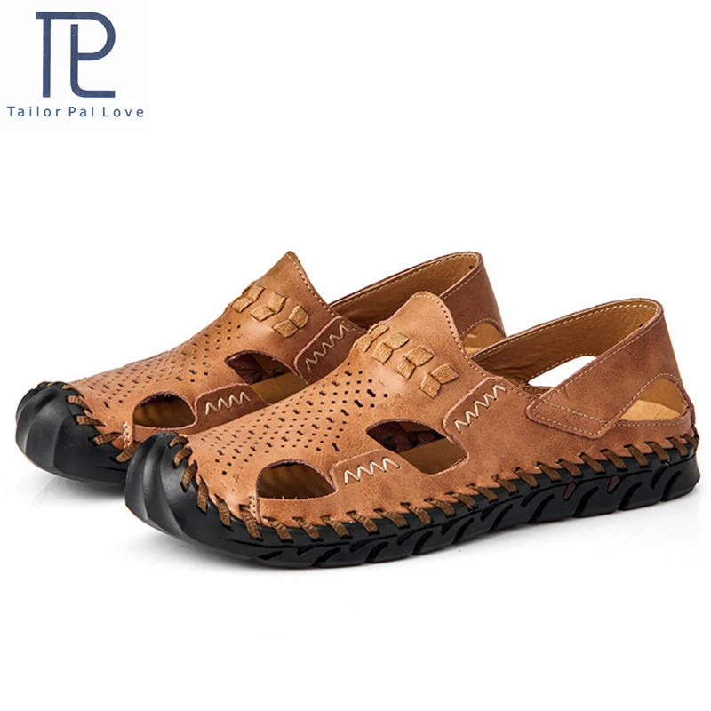 

Men Leather Driving Shoes Plus Size 38-48Casual Slip-on Summer Shoes 2 Colors Size 38-48