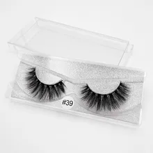 SHIDISHANGPIN 10 коробок, норковые ресницы, 10 пар, толстые 3d накладные ресницы, пушистые норковые накладные ресницы, искусственные ресницы, объемные ресницы#39