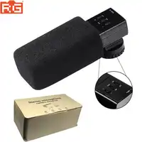 Microphone Shockproof stereo Anti-interference Recording Interview Mic 3.5mm Connector Plug and Play for DSLR Camera DV