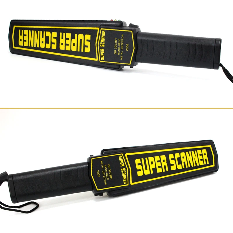 

Metal Detectors Professional Handheld Security Bounty Instrument High Sensitivity Scanner