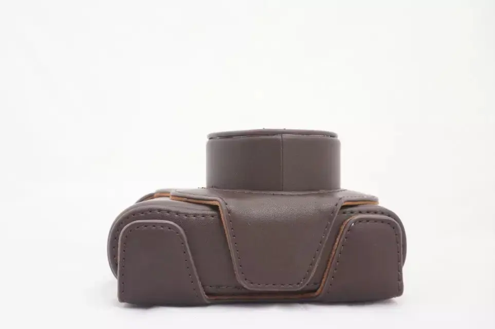 Чехол из искусственной кожи для камеры, сумка на плечо, жесткие сумки, наплечный ремень для Fujifilm Fuji X10 X20 Finepix, черный, кофейный цвет