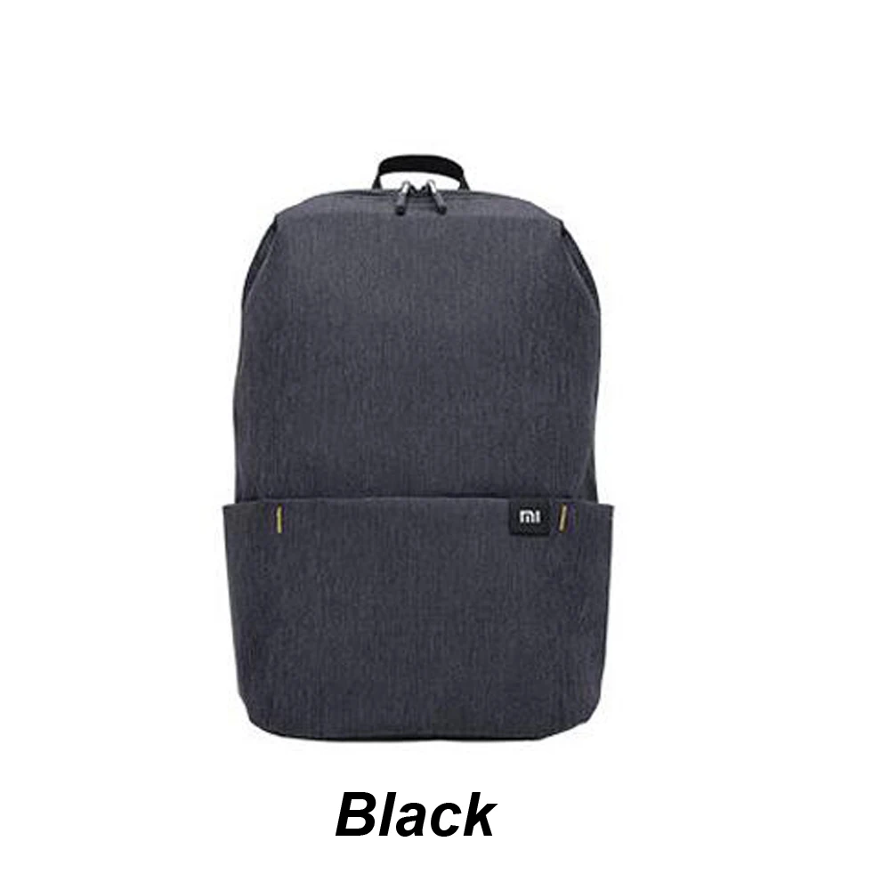 Xiaomi Mi рюкзак 10л сумка 8 цветов 165 г городской Досуг Спортивный нагрудный пакет сумки для мужчин и женщин маленький размер плеча Unise - Цвет: Черный