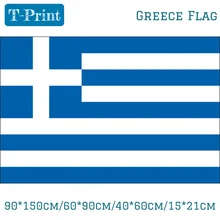 90*150 см/60*90 см/40*60 см/15*21 см флаг Греции греческий Национальный Баннер для Кубка мира/Национальный день/Олимпийские игры
