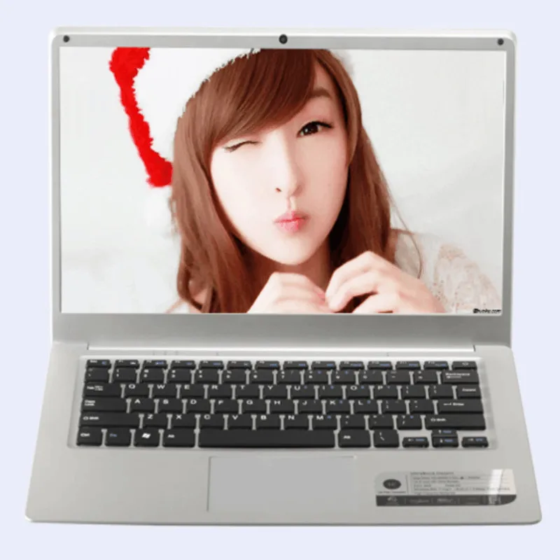 

4G RAM & 64GB EMMC Laptop Computer pc 14inch 1366x768P Intel Atom X5-Z8350 1.46Ghz Quad Core Free 15 national Keyboard Stickers