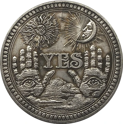 

Hobo Nickel USA Morgan Dollar COIN COPY Type 137