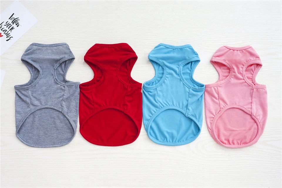 Dog Clothes Summer Clothing for Dogs Chihuahua Pet Clothes Cat S M L XL XXL Dogs Pets Clothing Animal Print 4 colors (5)