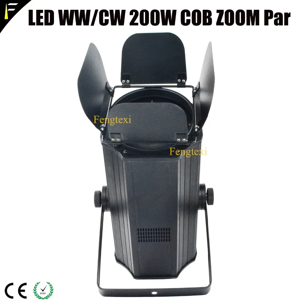 Электрический зум COB LED 200 Вт Blinder Par свет с дверью сарая 3000 K/5600 K сценический