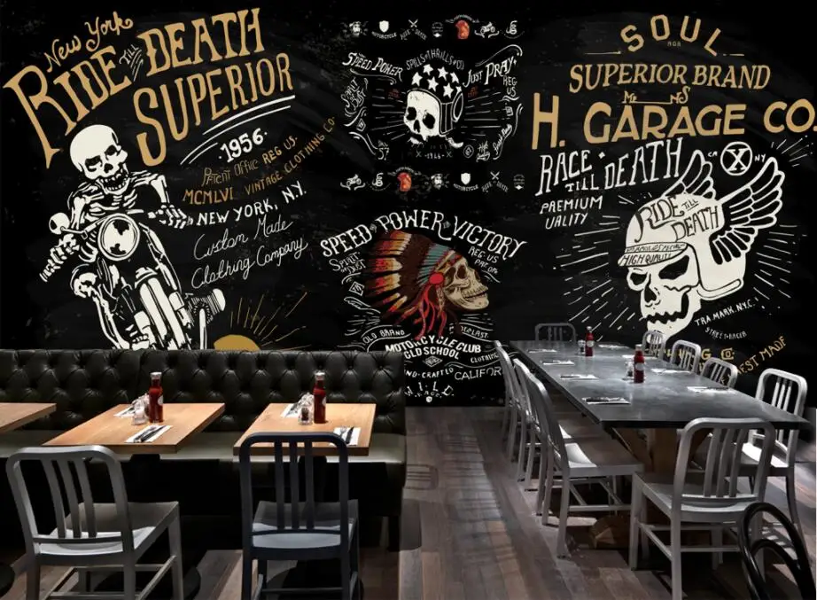 Beibehang Custom Wallpaper European And American Motorcycle Skull Bar Bar Ktv Graffiti Mural Background Wall 3d Wallpaper Mural Graffiti Mural 3d Wallpaper Muralswallpaper Mural Aliexpress Beibehang Custom Wallpaper European And American Motorcycle Skull Bar Bar Ktv Graffiti Mural Background Wall 3d Wallpaper Mural Graffiti Mural 3d Wallpaper Muralswallpaper Mural Aliexpress