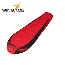 WINGACE портативный спальный мешок для мам, 600 г, 1000 г, гусиный пух, Сверхлегкий спальный мешок для отдыха на природе, для взрослых, для путешествий, пеших прогулок