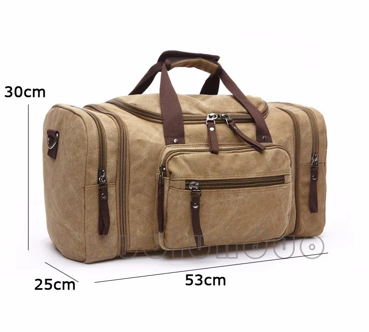 Новинка, дизайнерская мужская Большая вместительная холщовая дорожная сумка альпиниста, многофункциональная сумка-мешок, Повседневная сумка на плечо an148