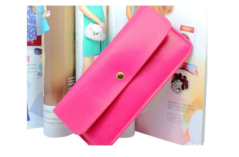 Dsigner Brand Luxury Women Wallets Zipper Passcard Card Female Bags Ladies Money Coin Women's Purse Carteras Long Wallets Women  (13)