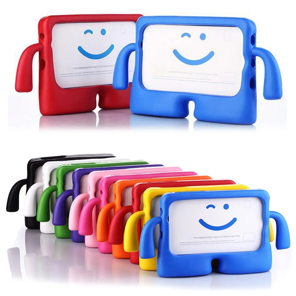 

Soft Silicone Gel Cover Case Universal for 7 Inch Cute E-Books Protective Cover Tablet 7 Case For Kids Children + pen